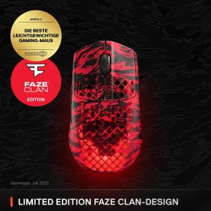 ماوس گیمینگ بی سیم استیل سریز مدل Aerox 3 FaZe Clan Edition